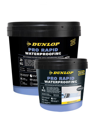 Dunlop POLYESTER WATERPROOFING REINFORCING MATT 190mmx10m Seals Joints USA Brand 